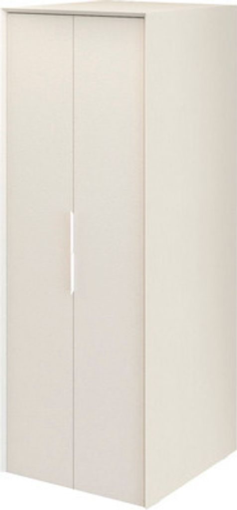Waschmaschinenschrank Baden Haus Space 190x70x73 cm gebürstet cremeweiß