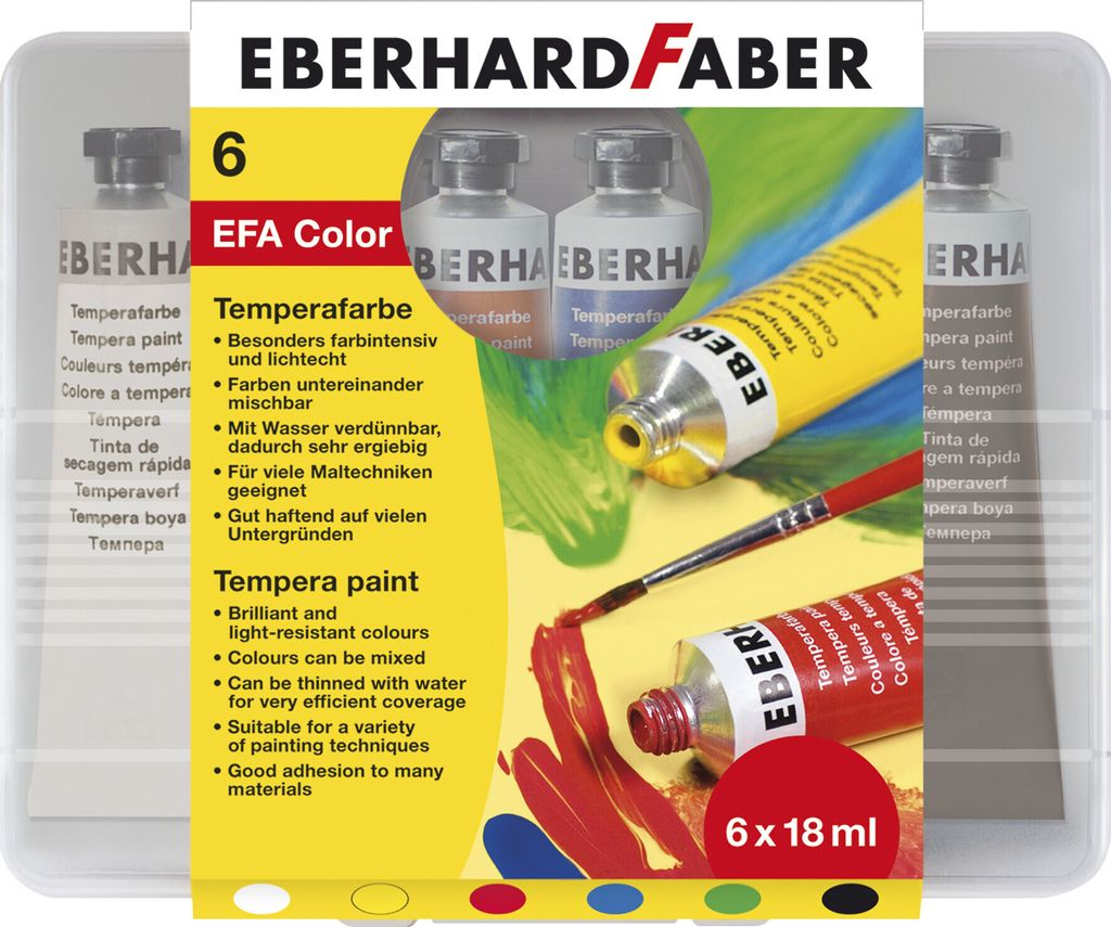 EBERHARD FABER 575505 EBERHARD FABER tempera Artist Colour, Immagine del prodotto 