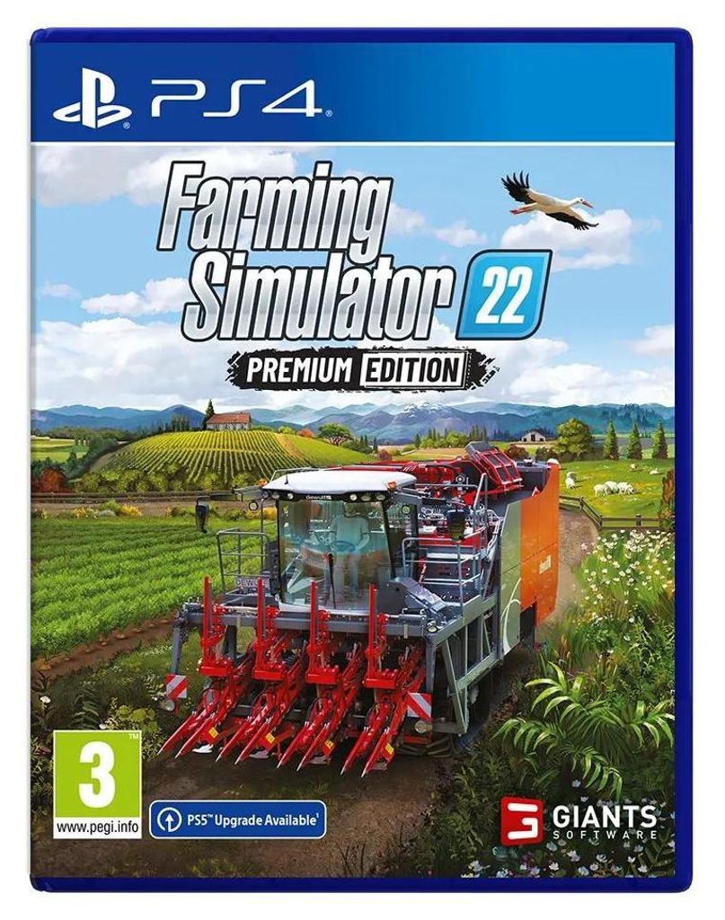 Playstation Games Ps4 Farming Simulator 22 Premium Edition Produktbild 