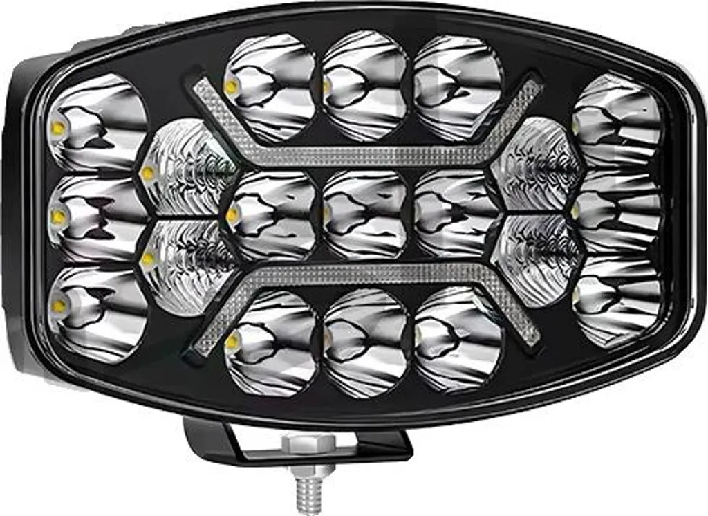 Lampe de travail LED 10 pouces ovale : travaillez sous la pluie sans peur