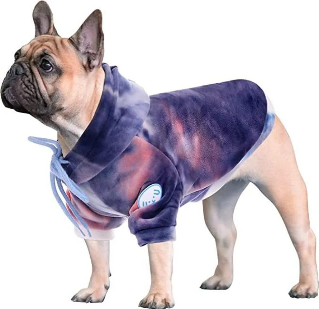 Felpa Cane Viola Taglia S 37cm | Streetwear Canino Cool & Soft