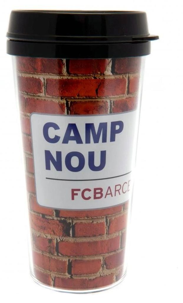 FC Barcelona - Reisebecher TA6190 (Einheitsgröße) (Rot)