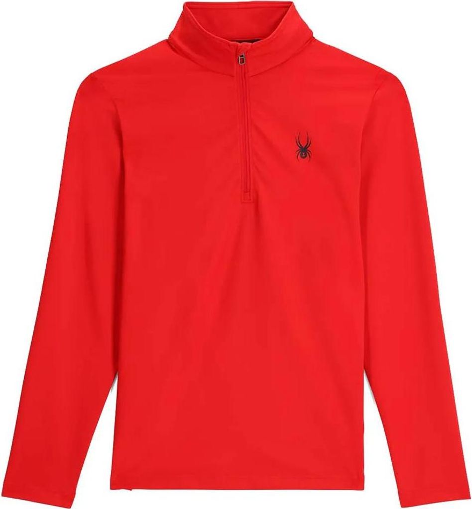 Spyder Herren PROSPECT 1/2 ZIP Skirolli Fleecepullover rot M