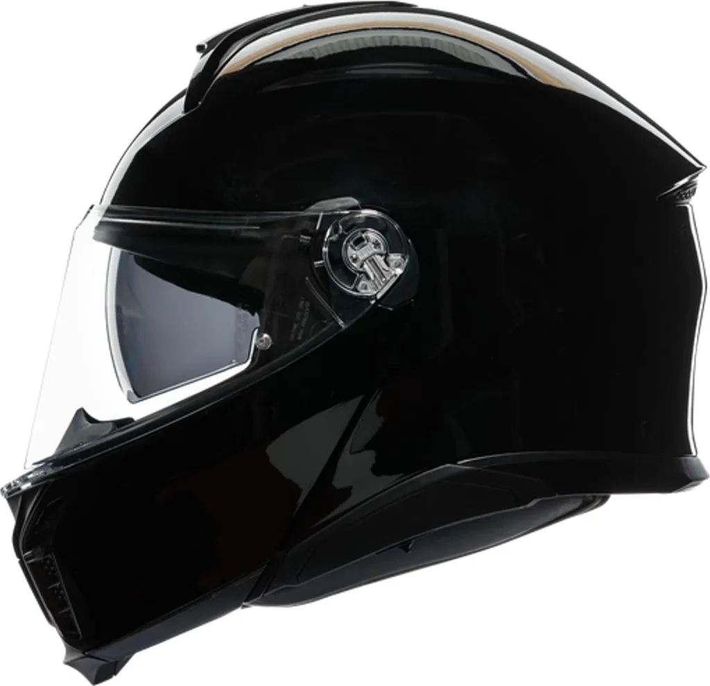 Casque moto modulable AGV Tourmodular Mono noir 2XL haute qualité - 7