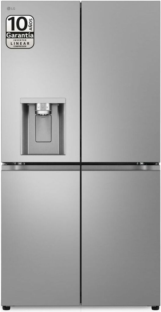 LG GML960PYBE Side-by-Side Kühlkombination Freistehend 641 l E Silber