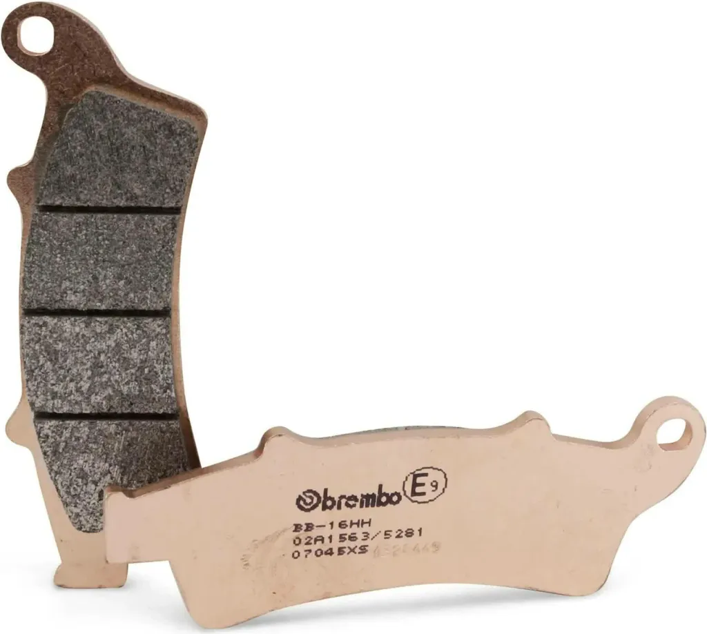 Plaquettes frein Brembo 07045XS en métal fritté haute friction scooter