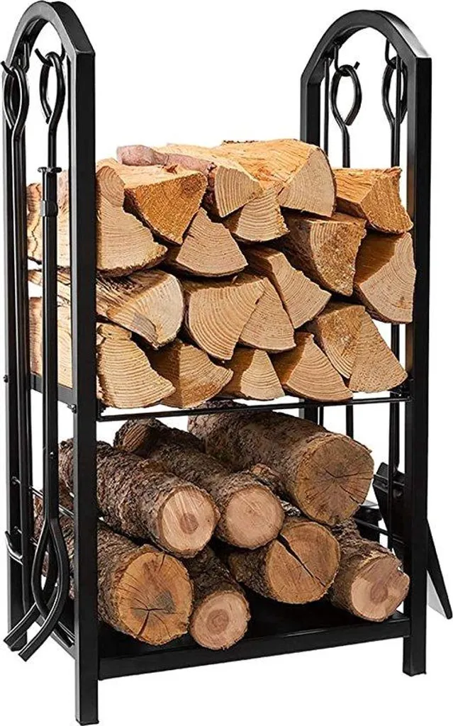 Range-bois de chauffage intérieur pour optimiser le coin feu