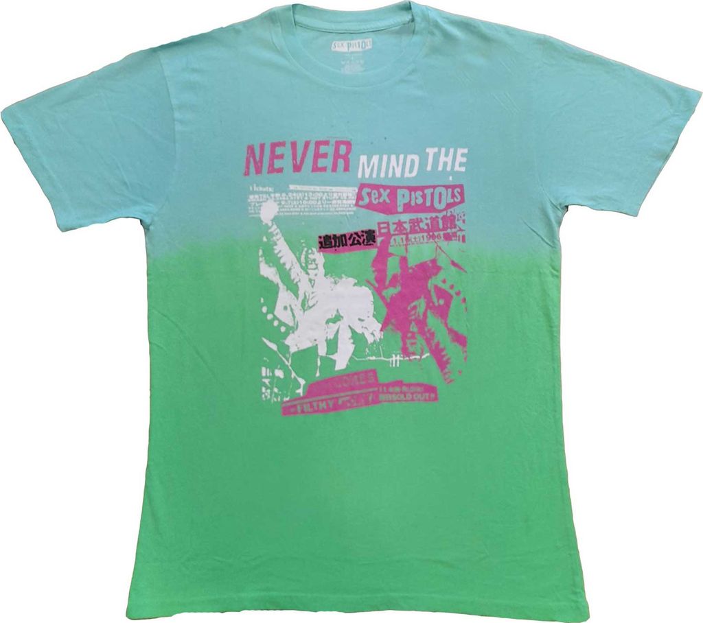 Pistols - "NMTB Japan" T-Shirt für Herren/Damen Uni RO4594 (M) (Grün)