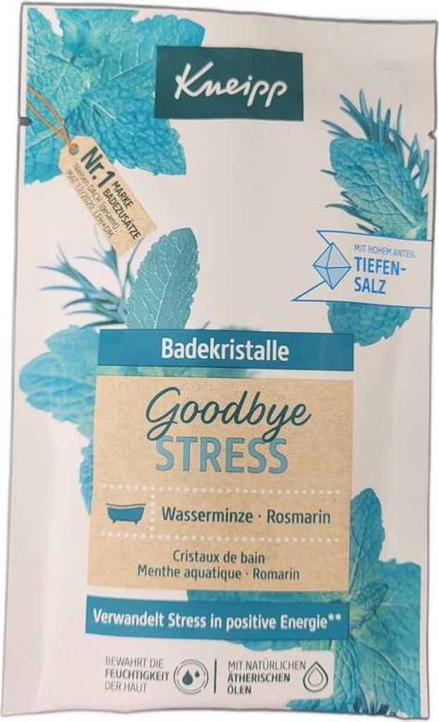 Kneipp Badekristalle Goodbye Stress Produktbild 