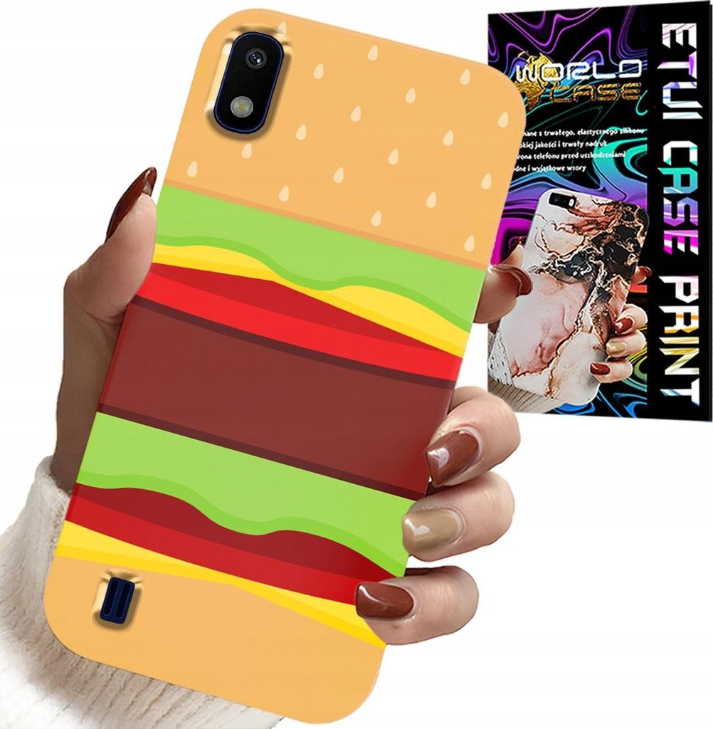 Etui Für Samsung A10 - Etui Burger Cheeseburger Geschenketui