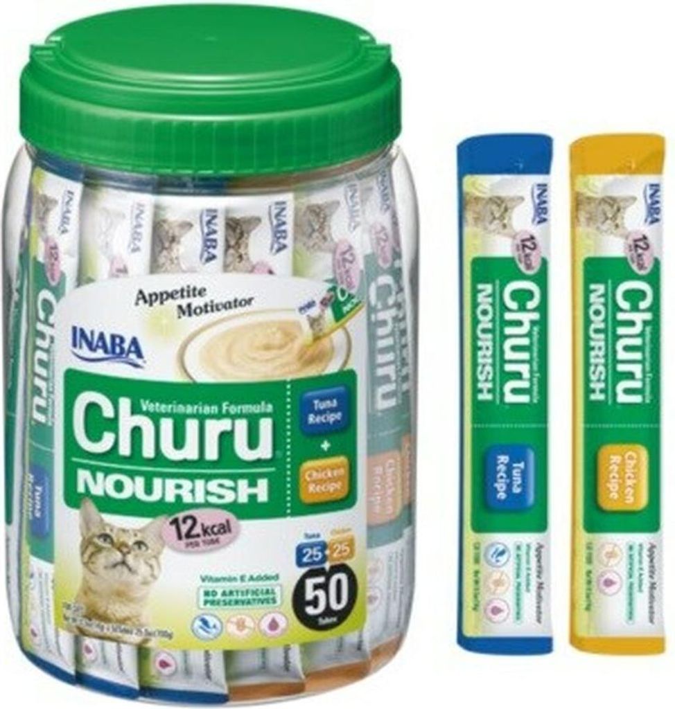 Snack für Katzen Inaba Churu Pollo Atún Produktbild 