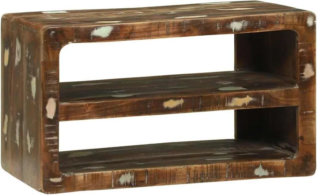 Mobile Porta TV SYFAX™ Legno Riciclato 60cm - Design Industrial Chic