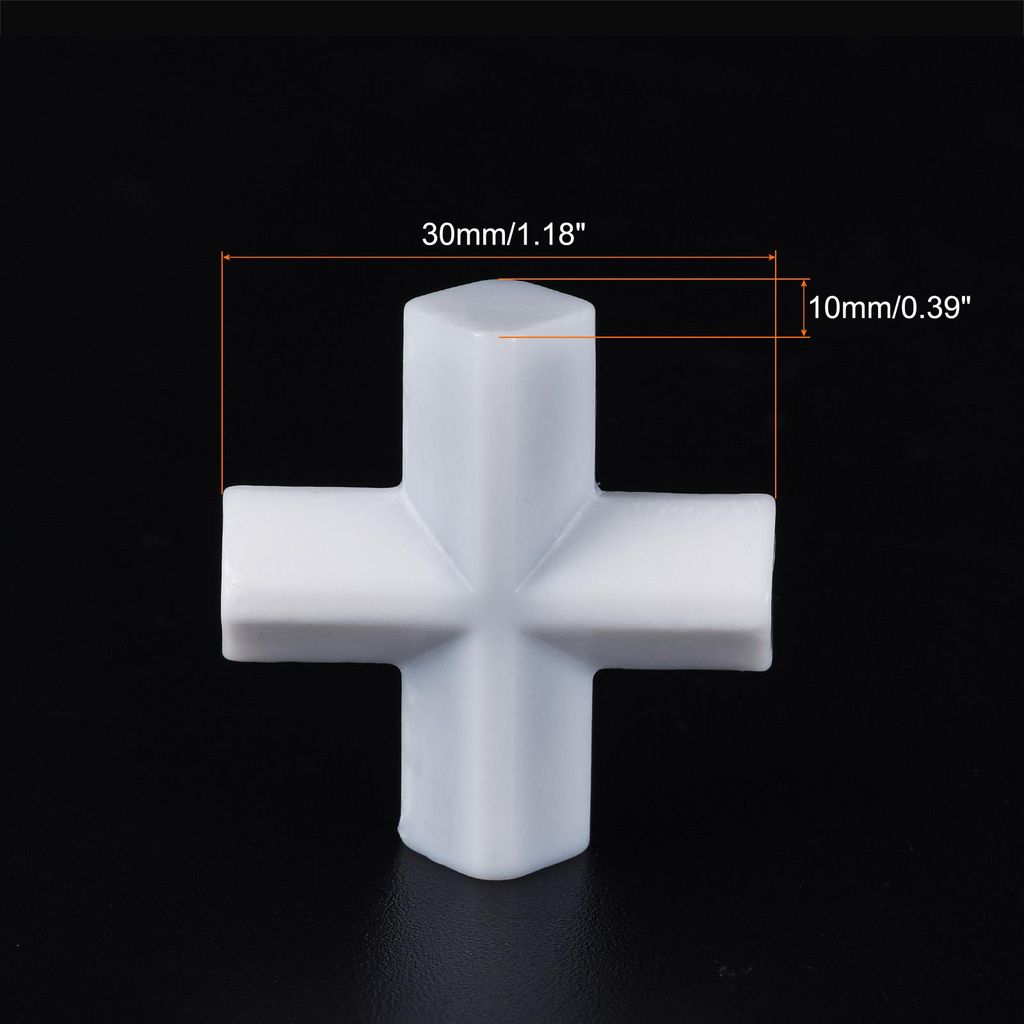 Magnetischer Rš¹hrer Mischer Rš¹hrstab 30mm(1,18") Kreuz Form Magnet Wei?