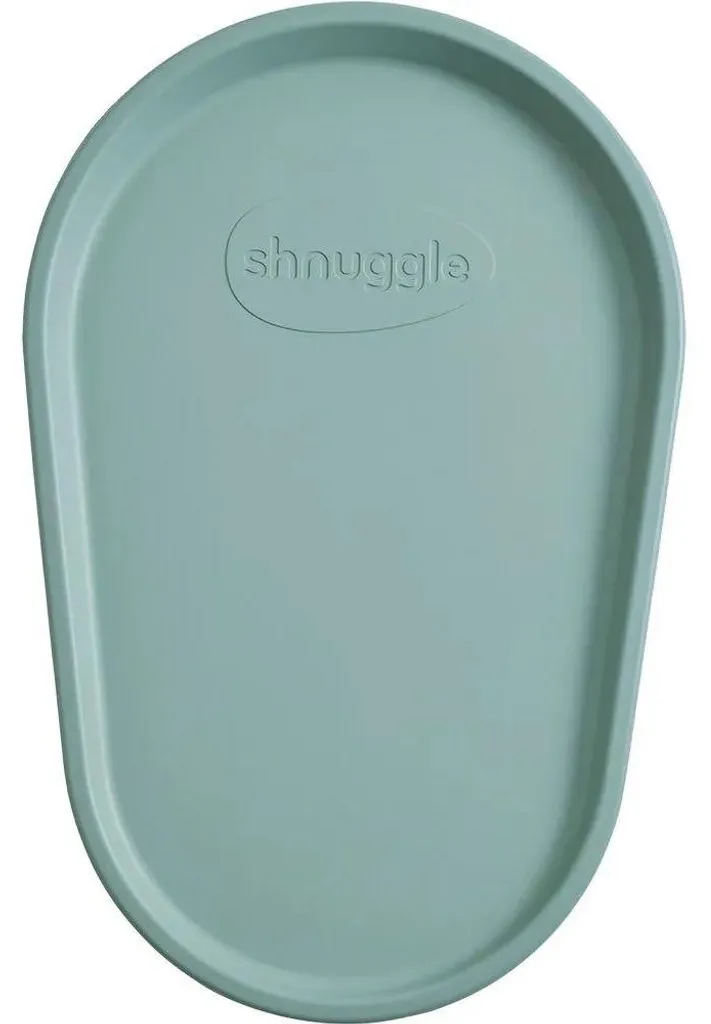 Table à langer Shnuggle verte pour bébés - Confort et sécurité optimale