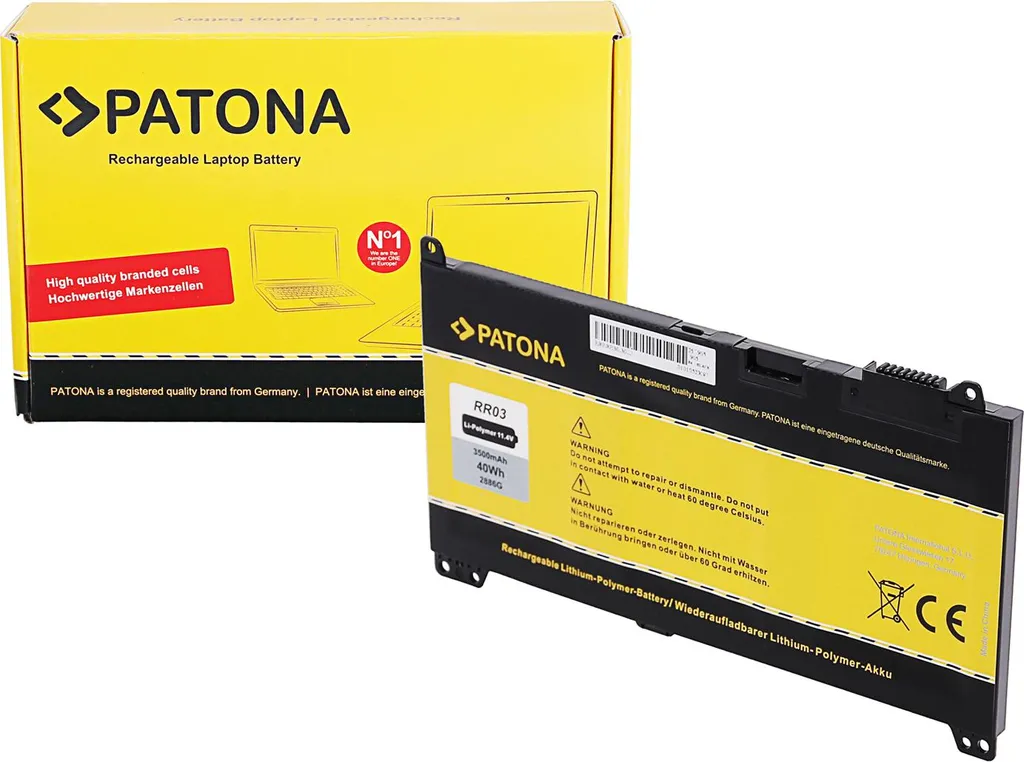 Batterie RR03XL Haute Capacité PATONA pour HP ProBook 430 440 450 G4