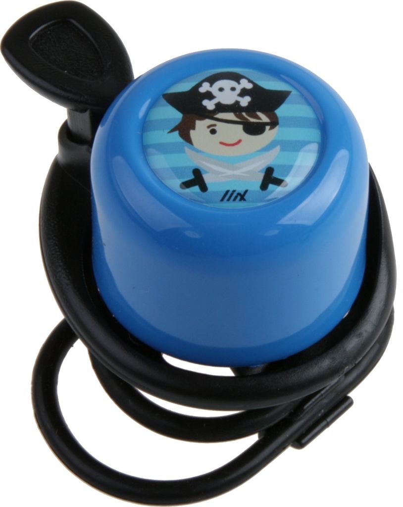 Liix Fahrradklingel Scooter Bell , Pirate Striking - Blau