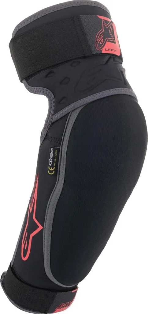 Protection coude Alpinestars Vect VTT : équipement enduro noir et rouge