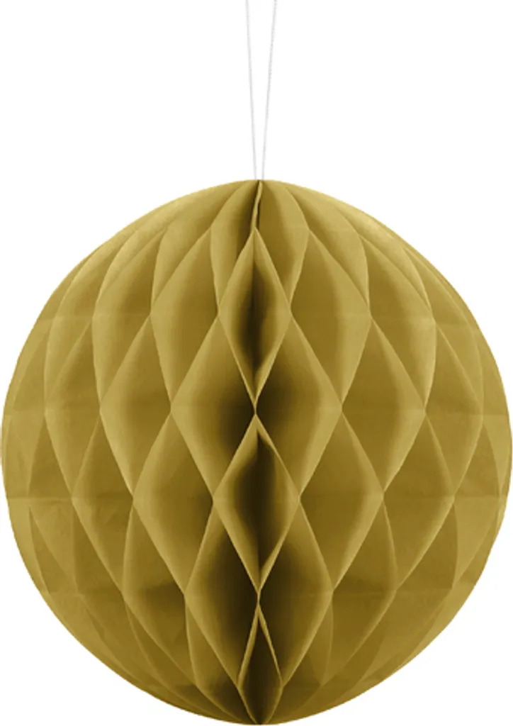 Palla a nido d'ape Ø 20 cm oro