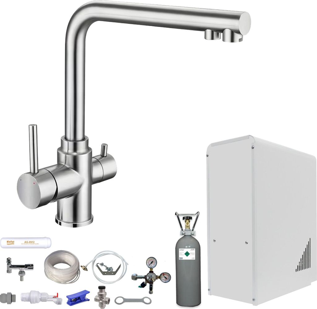 Sprudelwasser Tafelwasseranlage BieTal® BT-10U 3-Wege L Produktbild 