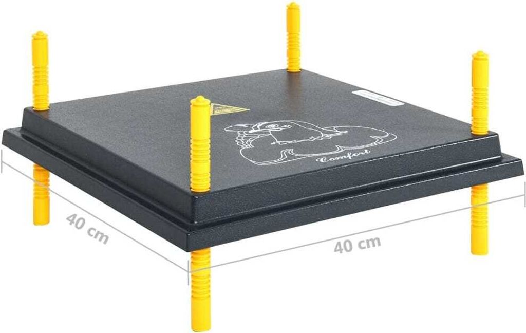 vidaXL Wärmeplatte für Küken und Entenküken 40x40 cm