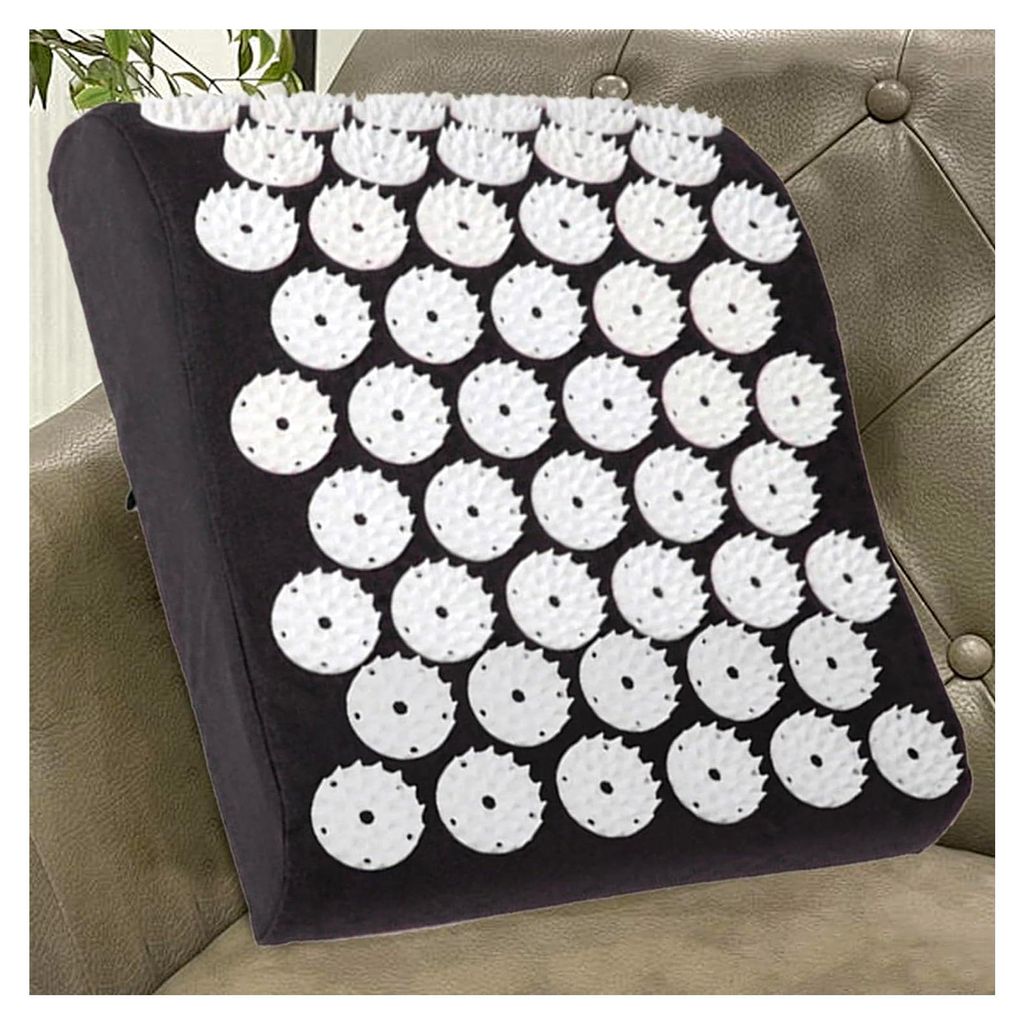 Konturiertes Rückenkissen – 160 g Finger-Druckkissen, Lendenwirbelstützkissen, orthopädisches Design, Schmerzlinderung, ergonomisch, Schlafent...