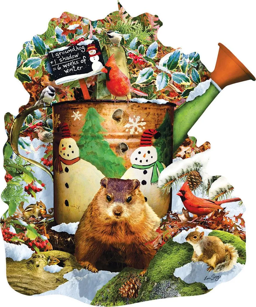 Puzzle 1000 Pièces Adulte Groundhog Day - Jeu de Société et de Patience