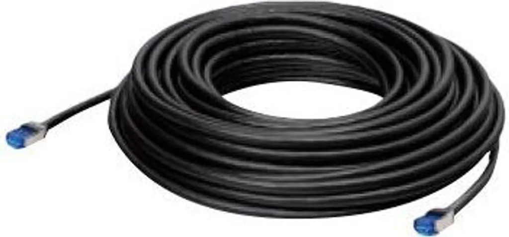 Câble Ethernet 30m Résistant aux Intempéries LANCOM 61337 RJ45 Noir