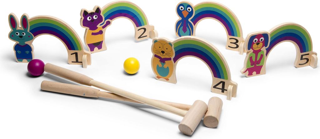 Regenbogen Crocket