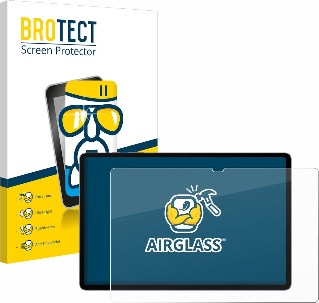BROTECT Schutzglas für Samsung Galaxy Tab S10 Plus WiFi / 5G Schutzfolie Panzer Folie Glas Display Schutz klar