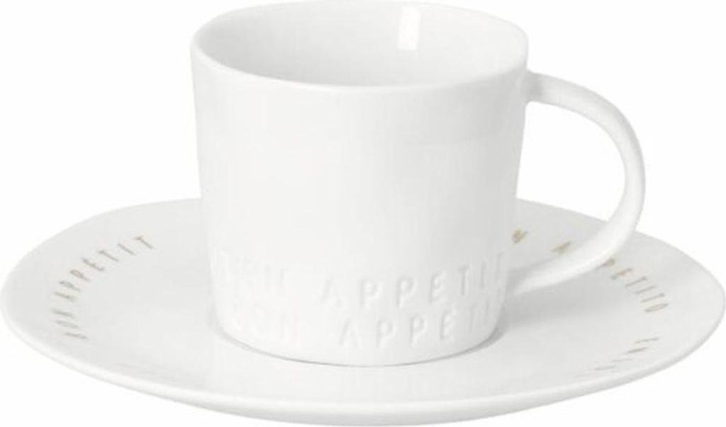 Espressotasse Guten Appetit 90 ml mit Untertasse, Produktbild 