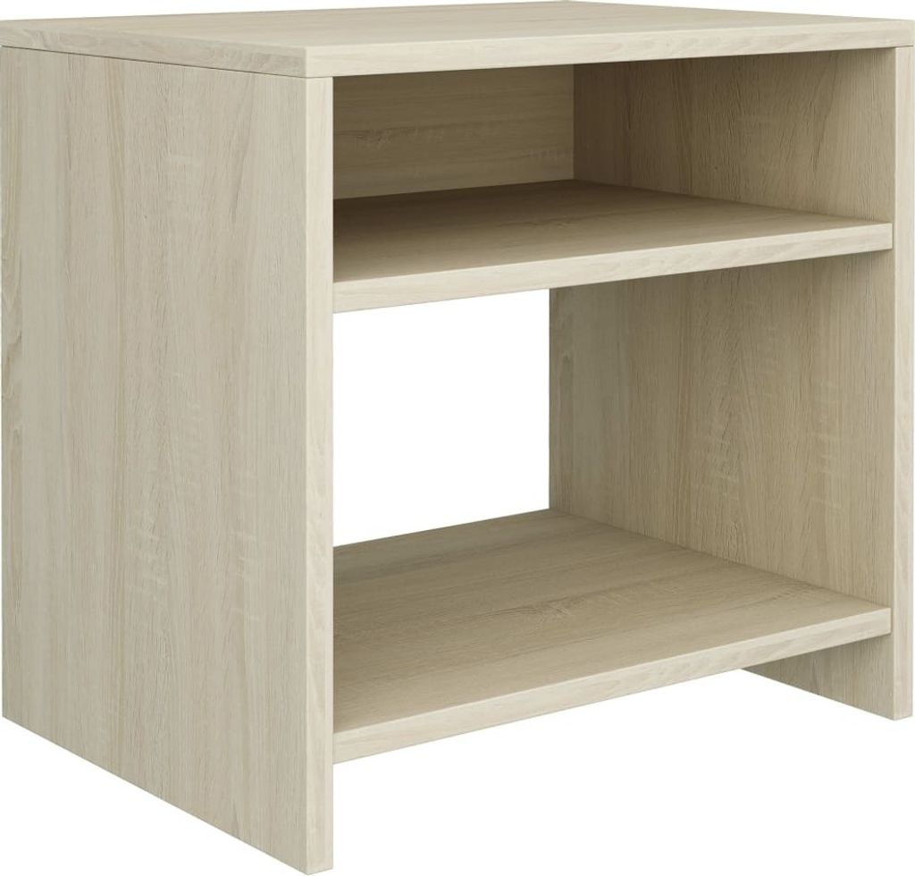 vidaXL Table de nuit chêne Sonoma 40 x 30 x 40 cm panneau Image du produit 
