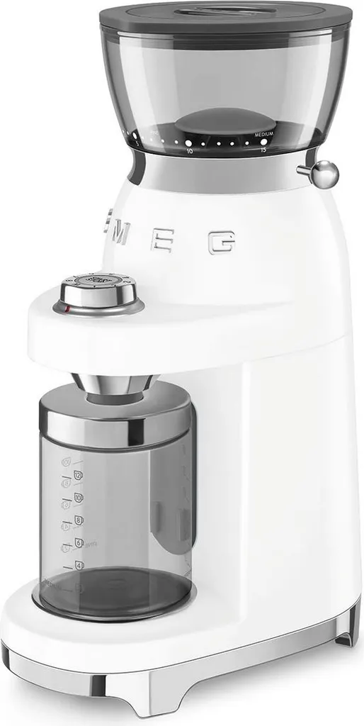 Moulin à café électrique Smeg CGF03WHEU idéal pour café fraîchement moulu - 2