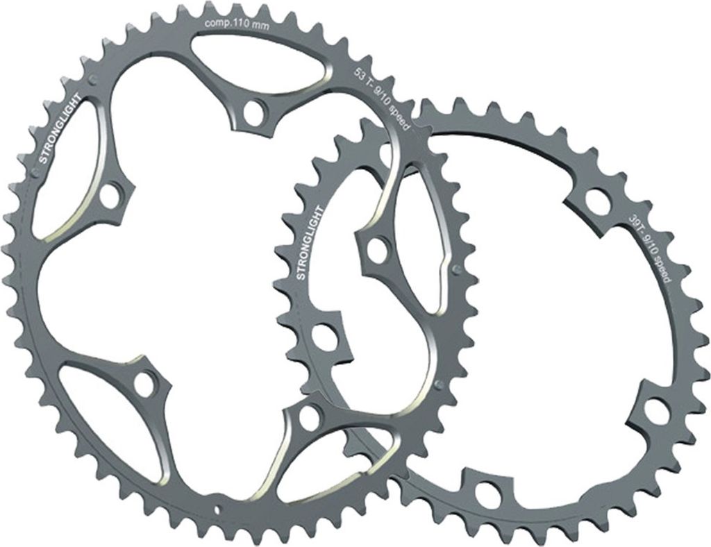 Couronne Stronglight, argentée, pour pédalier à 5 trous, Image du produit 