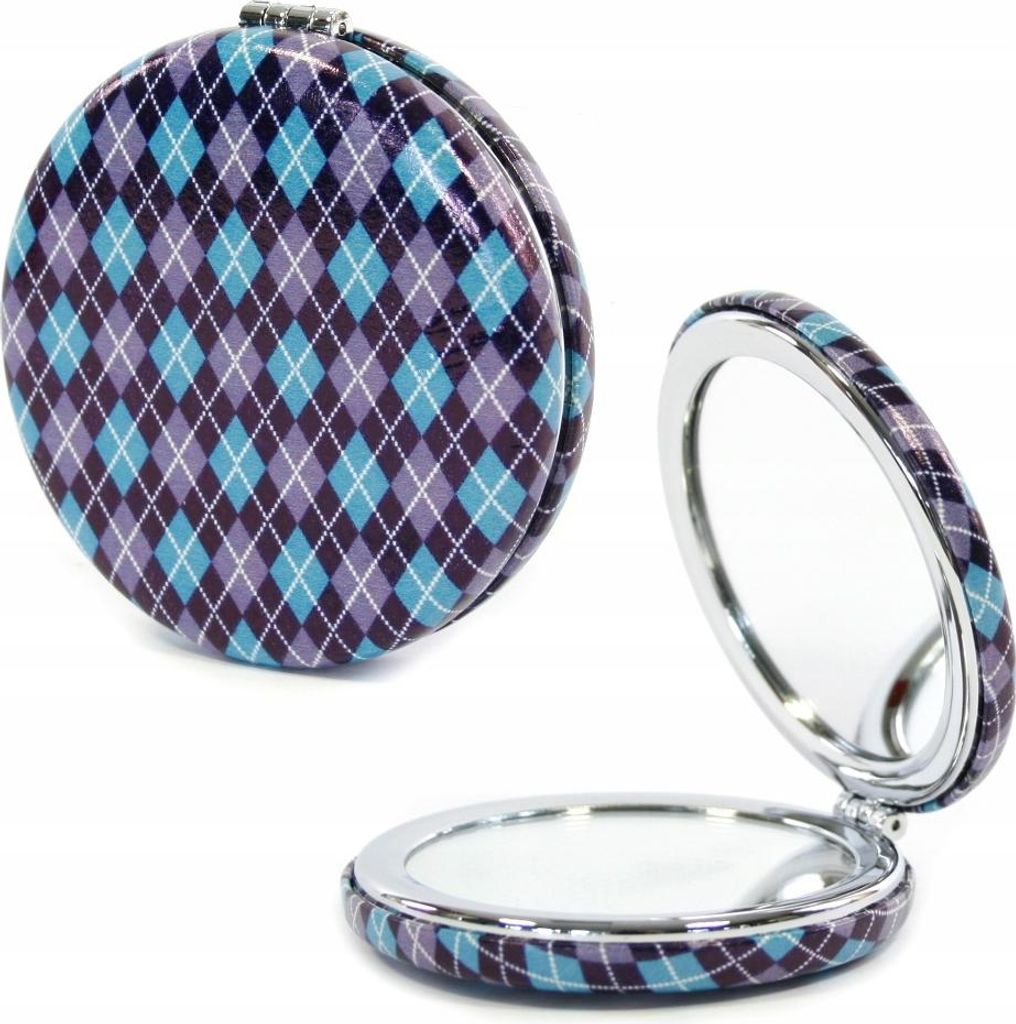Taschenspiegel Klappbar Rund Bunt - Eleganter Handspiegel für Damen Handtasche Reise