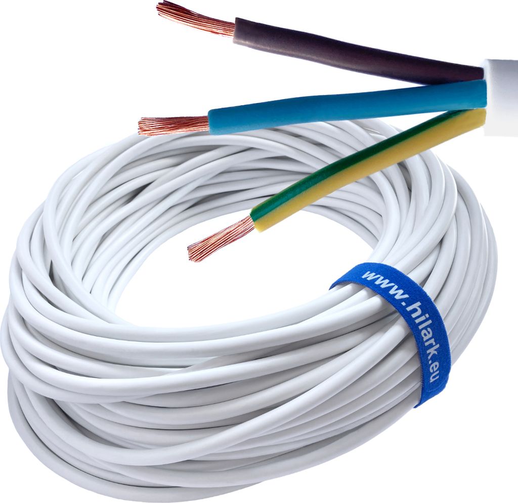 Hilark Polvinite kabel H05VV-F 3x2,5 mm (3g2,5 mm) Produktbild 