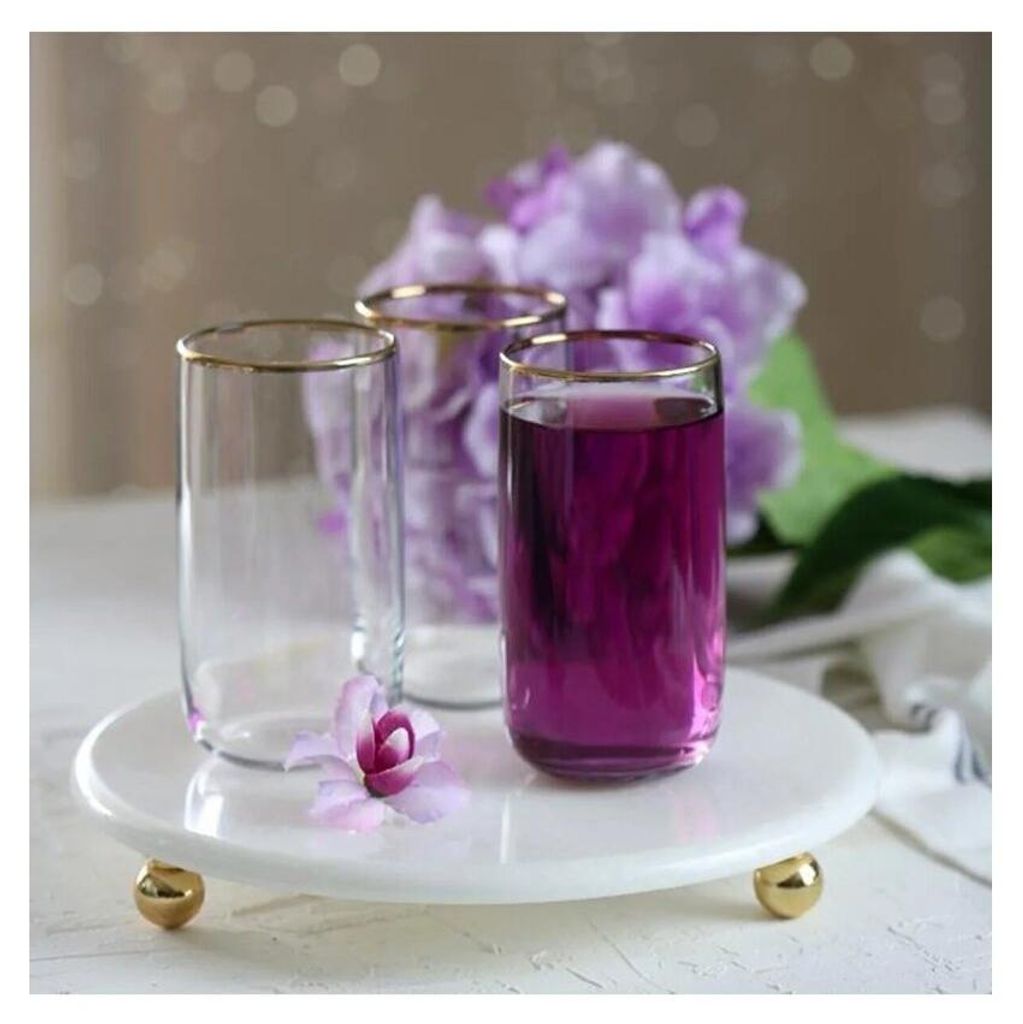 Ikonická sklenice na pití Su Bardagi Gold 365ml sada 6 Obrázek produktu 