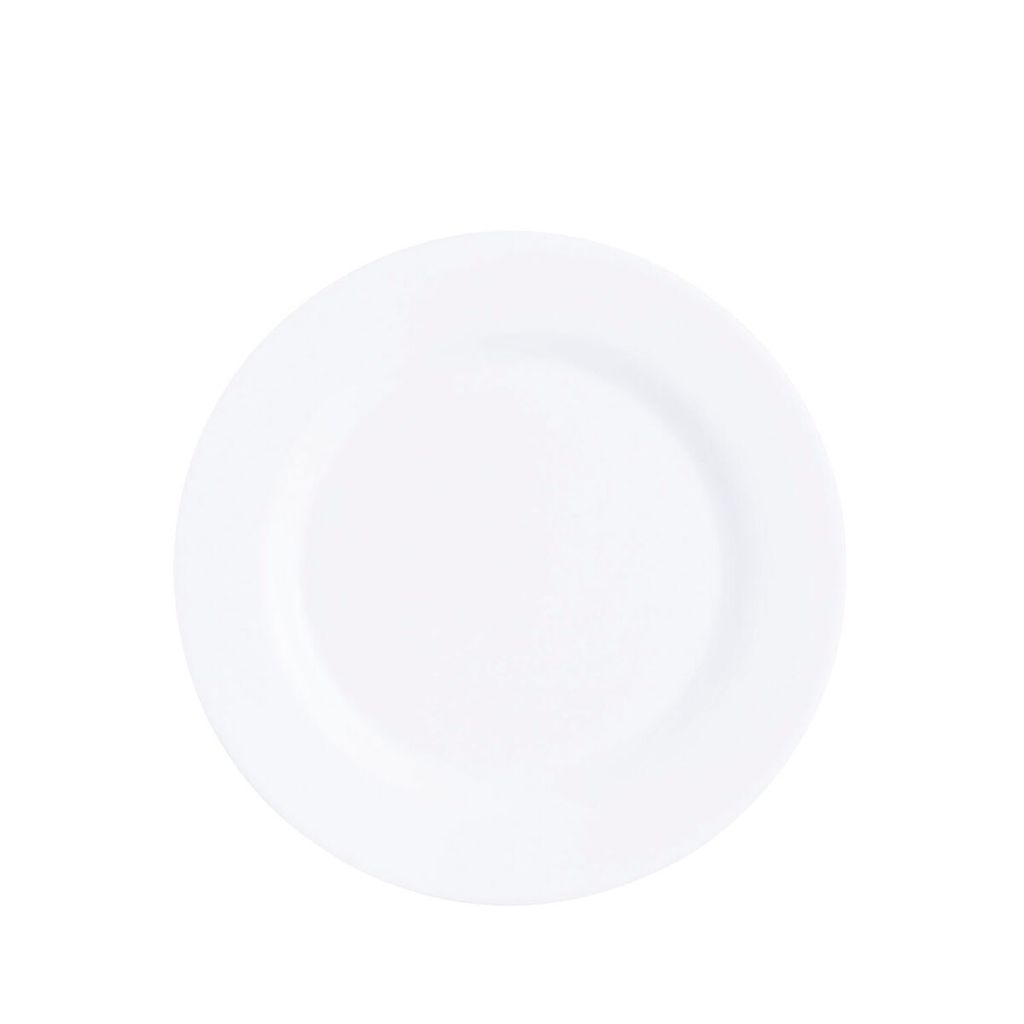 Intensity White Teller flach 25,5cm - 6 Stück