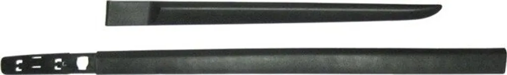 Moulures de porte GAUCHE ABS noir pour Clio III 5 portes modèles 2005-2012