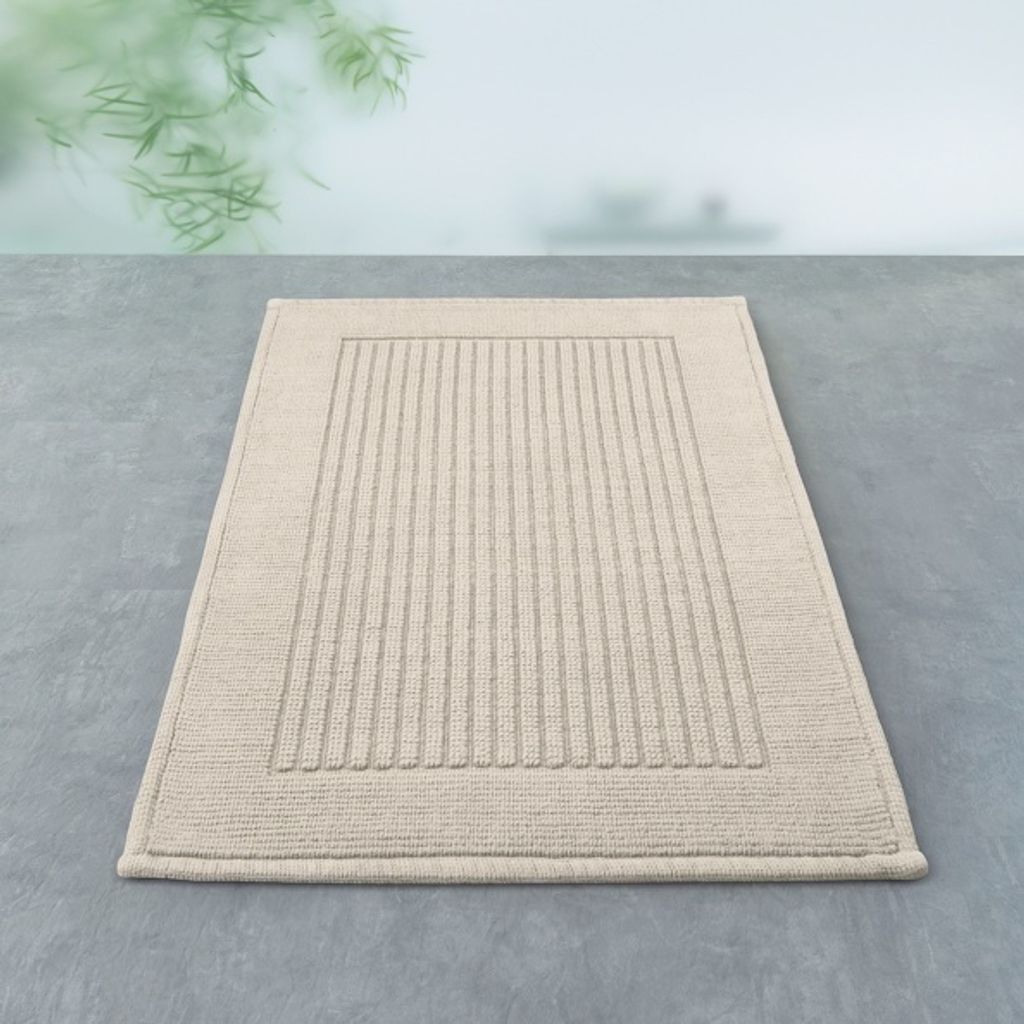 Spirella 7610583192264, Beige, Einfarbig, Rechteckig, Produktbild 