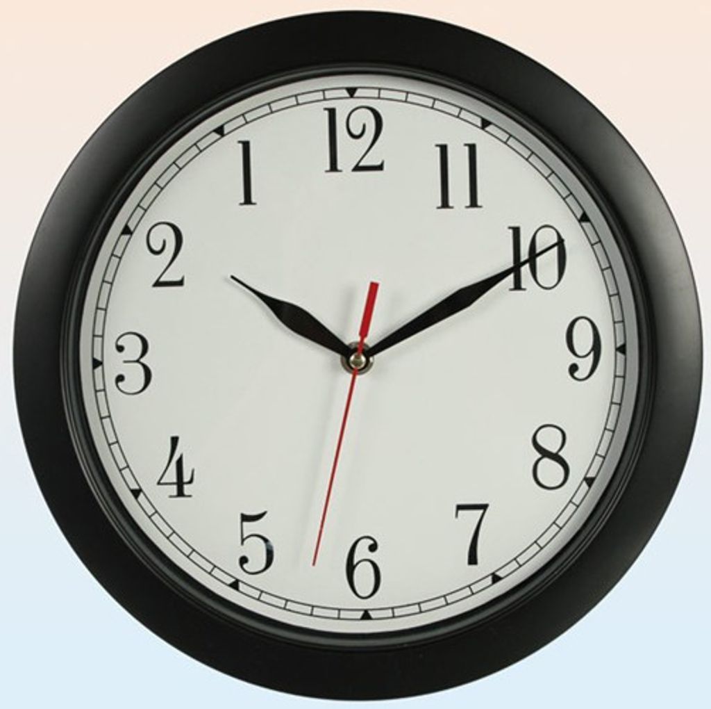 Orologio da parete Out of the Blue - versione capovolta - Immagine del prodotto 
