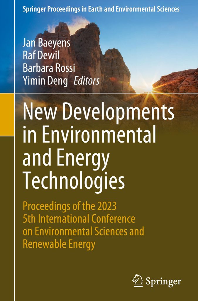New Developments in Environmental and Energy Technologies