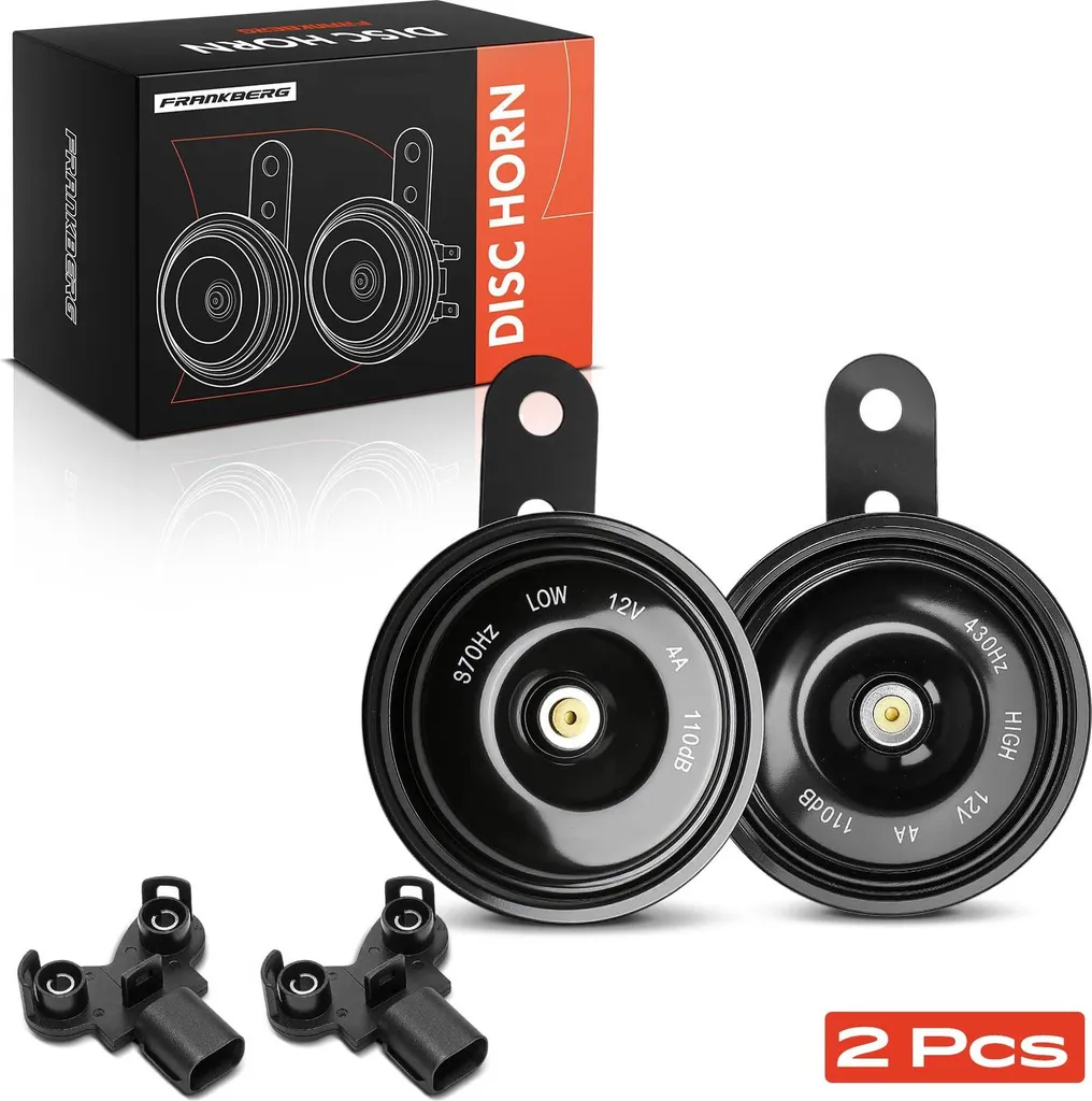 Avertisseur Sonore Klaxon à Disque 12V pour Honda Civic et CR-V XR-V