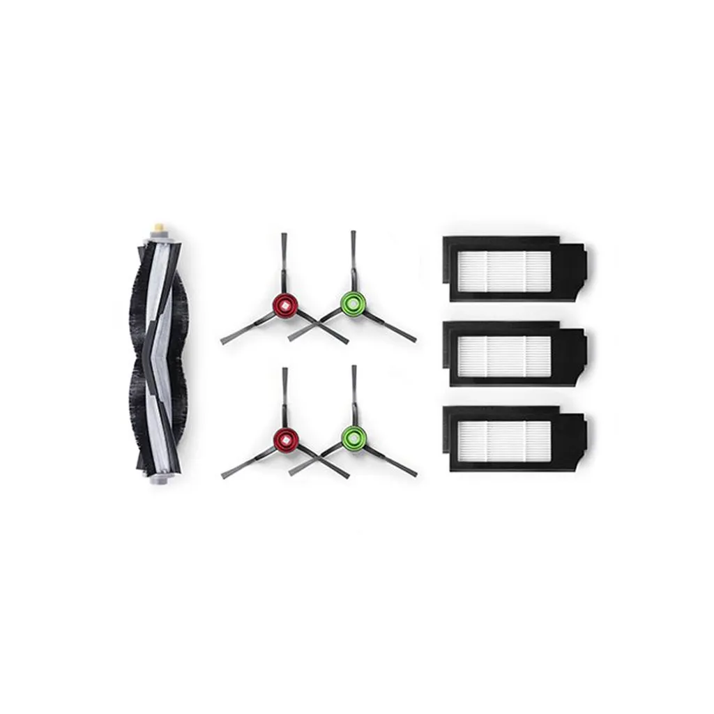 Kit Brosse et Filtre pour Ecovacs DEEBOT X1 : Pack de 9 Accessoires