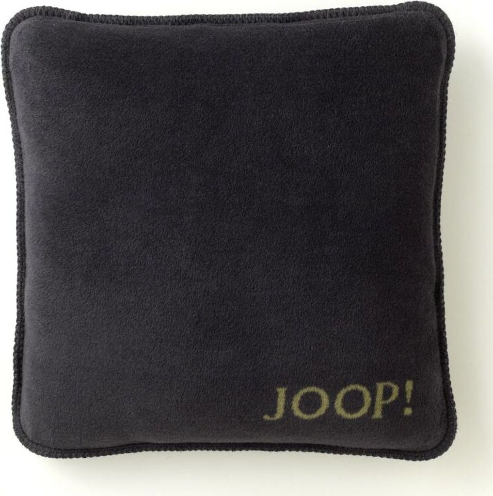 JOOP! UNI-DOUBLEFACE  Kissenhuelle 50x50 cm, Rauch-Graphit Produktbild 