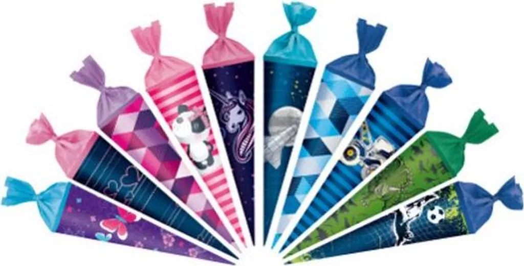 Herlitz 300006108 Sac d'école Rond 350 mm avec Motifs Assortis Enfant