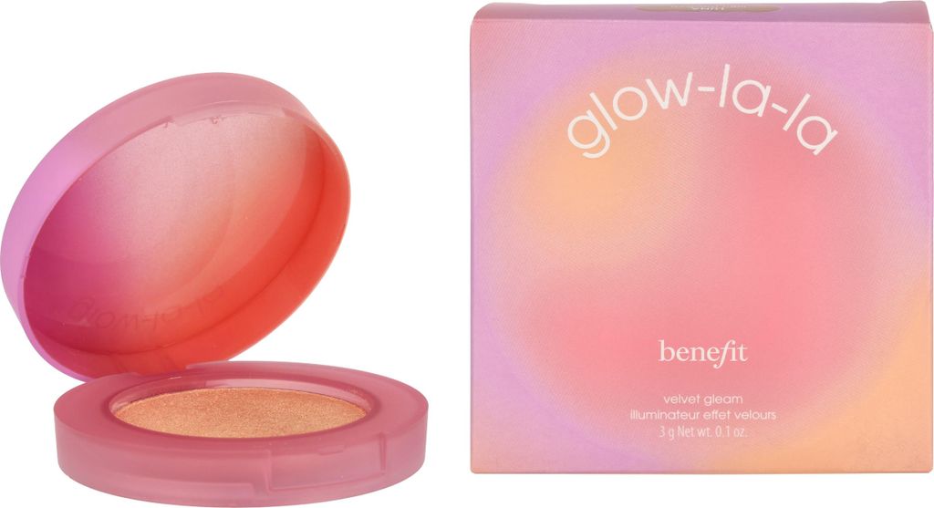 Benefit Glow-La-La Powder Highlighter Highlighter Luna 3 g