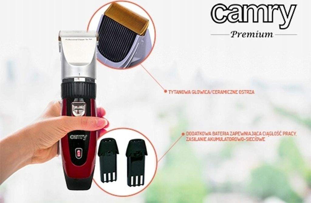 Zastrihávač na chlpy domácich zvierat Camry | Zastrihávač Obrázok produktu 19