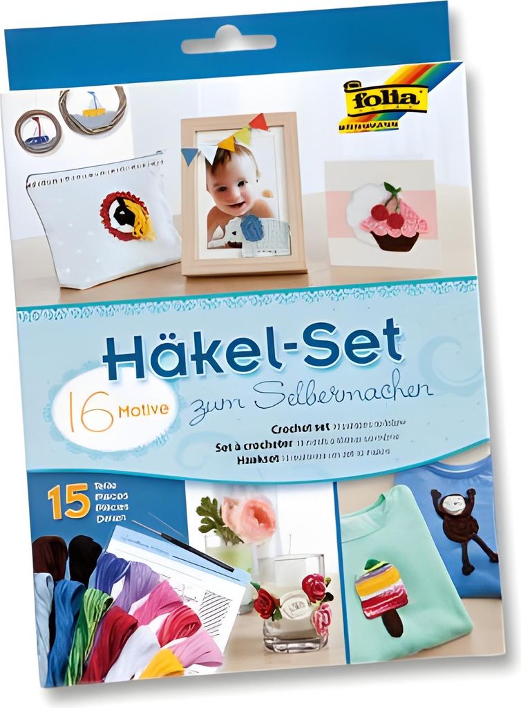 Happy Kidz Häkelset, 15 Teile 21406196188