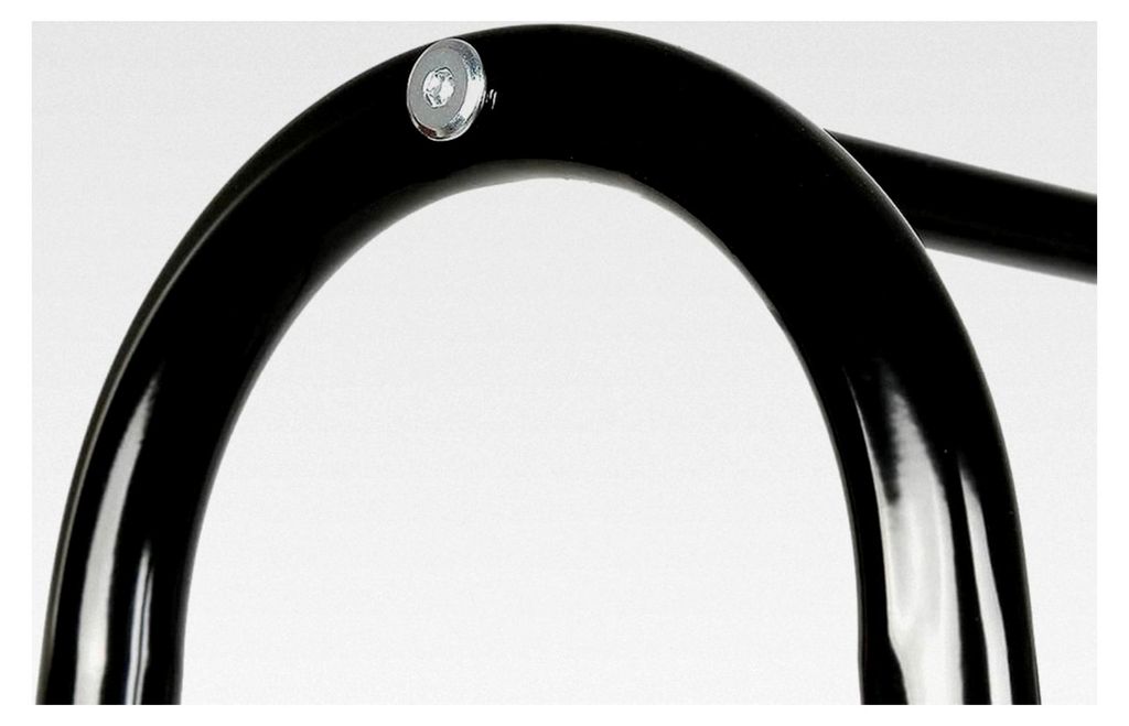 Kleiderständer aus Stahl mit Kleiderstange und Ablage, schlicht für Schlafzimmer, Flur, Dachboden, Keller (Schwarz, 59,5 * 36,5 * 160 cm)