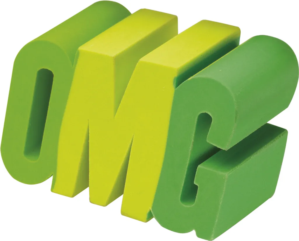 Gomme Westcott E-66067 Verte OMG Souple et Sans Traces pour le Dessin